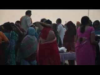 indian bathing naked ganga river