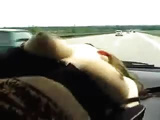 amateur front seat fuck while driving