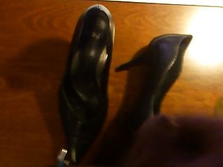 cum on high heels compilation