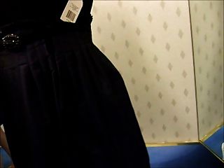 bust milf dressing room