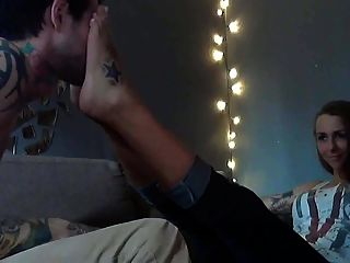 young goddess foot femdom