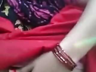 indian bhabhi rub her cock braet and tease nipple in sari